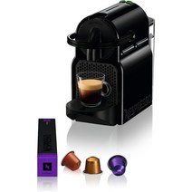 Nespresso 드롱기 네스프레소 이니시아 EN 80.B 고압 펌프 에너지 절약 기능 컴팩트한 디자인 블랙, Dunkle Schwarz