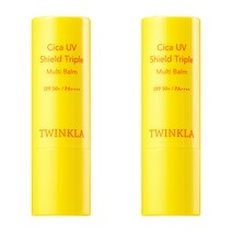 트윙클라 시카 UV쉴드 트리플 멀티밤 미스트 선스틱 선케어 자외선차단 SPF50+/PA++++, 선 멀티밤11g + 선 멀티밤11g, 11g, 2개