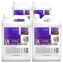 에스테소피 워터솔루블 수용성 마사지 오일 라벤더5L, 4개, 5000ml