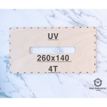 라탄공예재료 라탄합판 라탄바닥직사각티슈케이스 3+1이벤트 1종 랜덤배송, 260x140mm