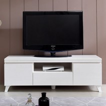 벨리카가구 클로이 미니멀 거실장 티비다이 TV선반 수납장 1200, 클로이 1200 거실장_화이트