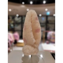 프렌치캣2 IV 도트 퍼 머플러 CH목도리 보아퍼방울 부드러운촉감 Q26DG9071