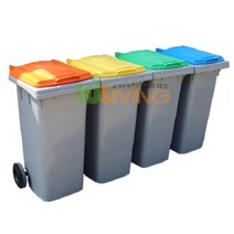 쭈비plamtree★분리수거함(HDPE) (다용도함120L 일반형) 야외용분리수거함 재활용쓰레기통 사무실분리수거함 분리수거함 대용량재활용통+Jjubiii, 종이팩류, ♥Win노랑