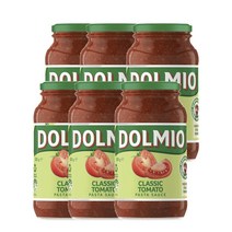 돌미오 클랙식 토마토 파스타 소스 500g Dolmio Traditional Recipe Classic Tomato Pasta Sauce, 6팩