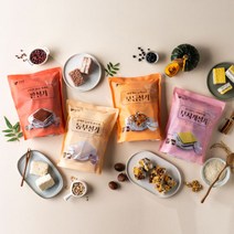 창억떡 맛있는 떡 설기떡 4종 50개 세트 개별포장떡, 창억설기떡4종세트