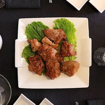 정사각 직사각 라인업 접시, 화이트