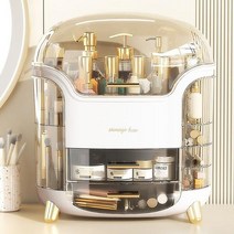 더알뜰몰 화장품 정리함 보관함 수납함 대형, 화이트