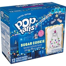 Pop Tarts 패스트리 베이크드 프로스티드 슈가 쿠키 20.3oz박스 12 토스터