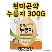 현미곤약누룽지 EC 300g, 상세페이지 참조