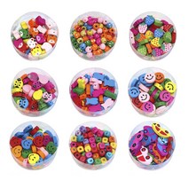 비즈모음 나무 반지 모빌 팔찌 목걸이 만들기재료, 스마일하트