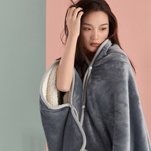 입는 담요 두꺼운 모포 집순이 이불 먼지없는 극세사 블랭킷 모포 날다람쥐 담요 후드 작은 담요 두꺼운 사무실 낮잠 목도리 담요 담요 망토 후드 망토 점심 시간 독신 학생