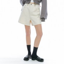 [DANA 8180] 커버밴드 내추럴 코튼 반바지 (크림)