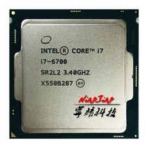 CPU 인텔 코어 i76700 i7 3.4 GHz 쿼드 8 스레드 65w CPU 프로세서 LG 호환 호환A 1151, 한개옵션0