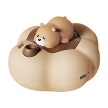 휴대용 USB 충전식 보조 손난로, 갈색