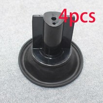 오토바이카브레이터카브레타 호환 부속 부품 가와사키 klf300cc 500gt zz250 klf300b bayou 300 atv klf 300 zz250 멤브레인 다이어프램, 4개