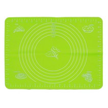 떡 만드는 기계 가정용 모찌 가래떡 반죽기 30x40cm 비 스틱 실리콘 페이스트리 매트 두꺼운 롤링 반죽 라, 04 green