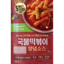 풀무원 국물떡볶이 양념소스 (150g), 3개
