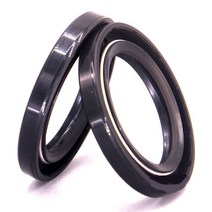 블랙 ID 50-75mm TC/FB/TG4 스켈레톤 오일 씰 링 NBR 더블 립 개스킷 회전 샤프트용, 21 55x70x12mm  1Pcs