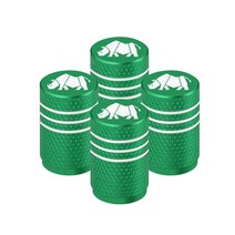 자동차 외곽부품자동차 휠 타이어 밸브 캡 스즈키 짐니 액세서리용 에어 스템 커버, 05 green