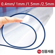 He 검사받은 투명비닐 폭90cm 롤단위 유리대용 식탁 책상 보호 방수 바람막이 방한 방풍비닐 필름 투명 아스테이지, 폭90cm 1mm 1롤 20M