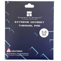 Thermalright 방열 패드 실리콘 방열 패드 12.8 W/mK 비전도성 내열성 고온 저항 노트북 방열판/GPU/CPU/LED 쿨러 그레이 (1.0mm), ODYSSEY 120x120mm 12.8w/mk, 120x120x3.0mm
