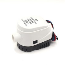 정량 펌프 물 모터 가압 DC 12V 1100 그램PH 잠수정 워터 자동 접이식 스위치 보트 빌지 용 전기 12 24 볼트, 02 750GPH_02 24V