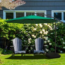 매장테라스 햇빛차단 대형파라솔 해수용장 우산텐트 피크닉 비치 계곡여행 인테리어, 1개, 대형 원형폴딩파라솔(와인)