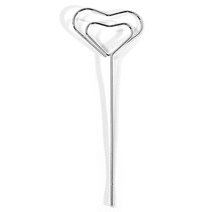 메모꽂이 클립 하트, 2개