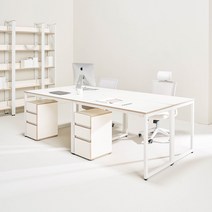 [아이엔지홈] 벤틀리 아카시아 컴퓨터 책상, 벤틀리 화이트버치 책상-블랙다리 1800*600