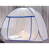 팜타임 원터치 여름 모기장 텐트 메쉬 침대 가정용 캠핑 원룸 방충망 바닥겸용 차박 야외