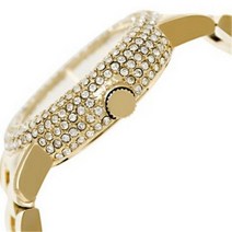 [해외]명품마크제이콥스시계70015698 MARC JACOBS MARCI GOLD TONE CRYSTAL S TAINLESS STEEL LINK BRACELET WATCH MBM3191