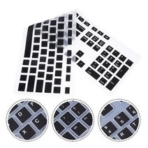 DELL INSPIRON AIO KB26 KB26P KB26T KM636 올인원 PC 데스크탑 방수 방진 보호기 스킨 키보드 커버, Black