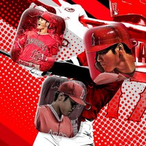 와우박스 주문제작 메이저리그 LA 에인절스 오타니 쇼헤이(Ohtani Shohei) 야구 선수 에어팟 버즈 무선 이어폰 케이스, 무광 하드케이스, 버즈(밑판 흰색)