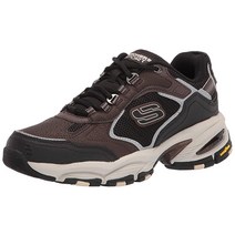 정품 Skechers 스케쳐스 남성용 Vigor 3.0 굿이어 고무 밑창 브라운/블랙.