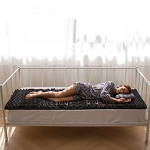 에어홀 마약 기절 매트릭스 국산 무중력 떡실신 자취 원룸 바닥 캠핑 차박 침대 수면 꿀잠, 3.바닥토퍼형 10cm 퀸