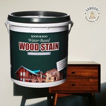 노루페인트 순앤수 우드스테인 16L /수성스테인 시중품컬러2, 초코브라운, 3.5L, 1개