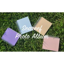 씨리프 네컷앨범 포토인생 SeaReef 추억사진 초음파 포토 앨범 접착식, 02.아이보리(SR_IVORIY)