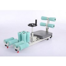 다리찢기 기구 스트레칭 유연성 훈련머신 요가 발레 일자벌리기, 하늘색