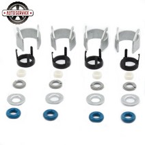 06H 998 907 A EA888 연료 인젝터 씰 W 골프 용 O링 수리 키트 Jetta Passat Audi A4 A6 Q5 TT 1820TFSI 06J99890, 단일옵션