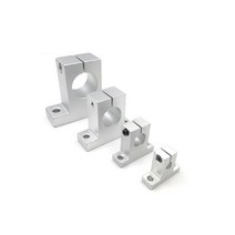 어닝레일 1/4pcs 8mm 선형 베어링 레일 샤프트 지원 Sk8 Sk10 XYZ 테이블 Cnc 라우터 3d 프린터 부품 정밀, 02 4pcs_04 SK13 13MM