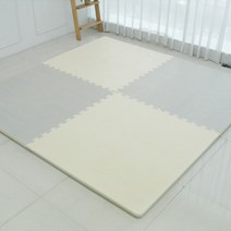 다이소퍼즐매트 층간소음매트시공 고경도매트, 50x50x3cm(4장1세트)크림
