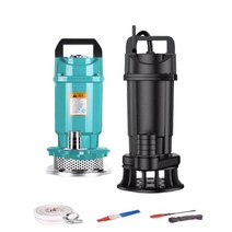 콸콸 수중 펌프 배수 오수 워터 모터 220V 1마력 2마력, 청수1.8KW/5m, 1개