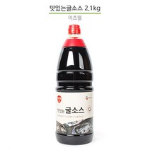 굴소스 이츠웰 2.1kg 중식 굴양념 액상 소스 중국, 1개
