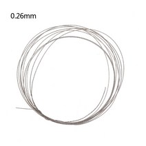 다이아몬드 와이어 톱 0.38 mm 1m 길이 길이 로프 절단 타일 스톤 대리석 콘크리트 화강암 도자기 유리 와이어 톱 커터, 0.26mm A., 1개