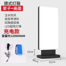 LED전광판 카드 디스플레이 발광 양면 방풍 정의 천 필름 빌보드 간판 야외 라이트 사용자 Led 소프트 수직 박스 착륙 LED메뉴판, 4. 80cmx150cm, 2. 독일식 방풍 라이트 박스 충전 모델(사진 포함)