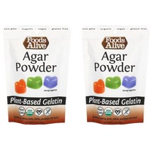 푸드얼라이브 한천가루 젤리 파우더 56g x2개, 1개