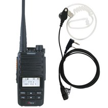 업무용무전기 TA-720D 신형 한글LCD 디지털 DMR 인이어 세트 (digital 2핀 type 전용타입 이어마이크 포함)