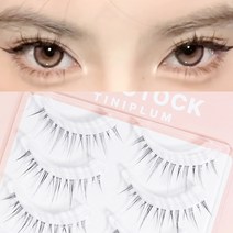 블링톡 인조속눈썹 5쌍 아이돌 셀프 연장 붙이기, 블링톡 T03 러블리로즈, 1개