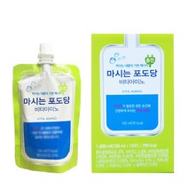 비타아미노 마시는 포도당 100ml 30포 에너지충전 비타민함유 먹는포도당 혼합음료 VITA AMINO