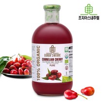 조지아스내추럴 유기농 산수유 코넬리안체리 1 000ml, 1000ml, 1병